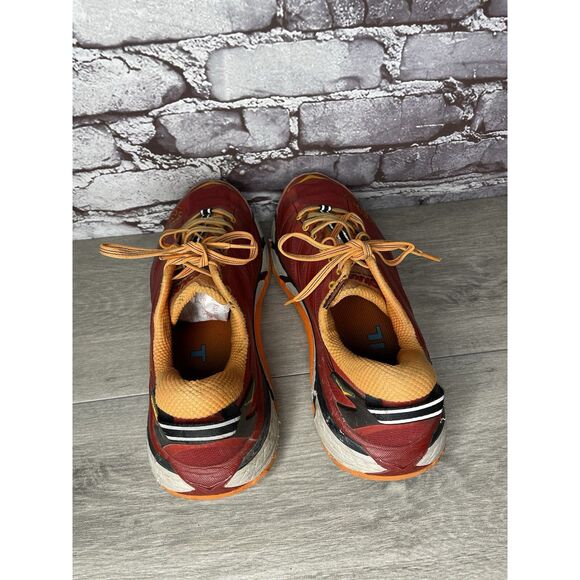 Hoka One Vibram Mafate Speed 2 Red Synthetic Running Shoes Men 9.5M US/43 1/3EU - Picture 5 of 16